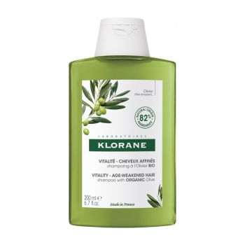 Klorane Vitality - Age-Weakened Hair Shampoo with Olive Organic