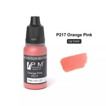 PM 15ml Semi Permanent Micropigmentation Microblading Pigment Areola Tattoo Pigment Ink Orange Pink