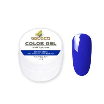 GDCOCO 5ml Colors Series UV Gel Soak Off Nails Gel Nail Polish (Brush Not Included) - 135